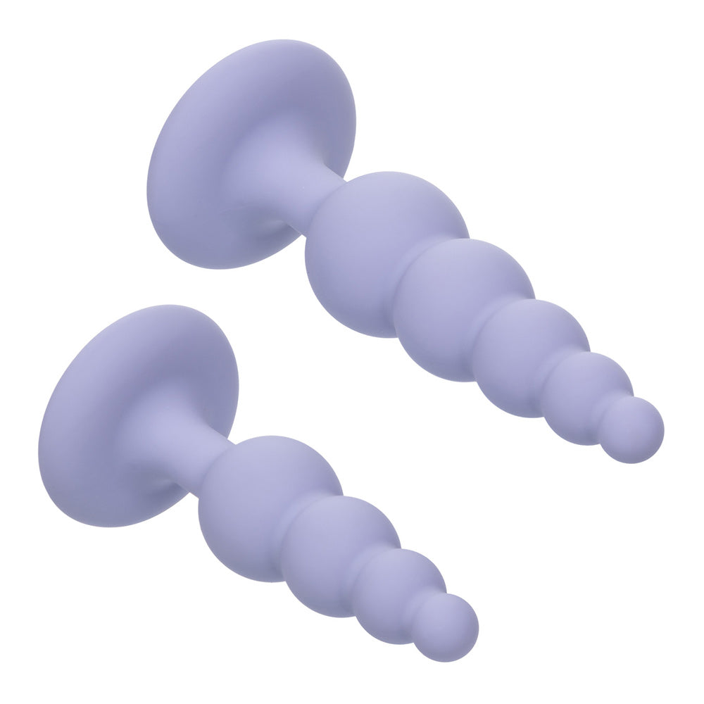 CalExotics First Time® Crystal Beaded Duo Anal Plugs