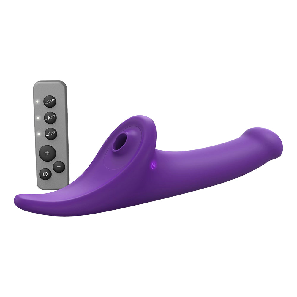 Strap-On-Me Multi Orgasm Vibrating Strap-On Dildo - Small