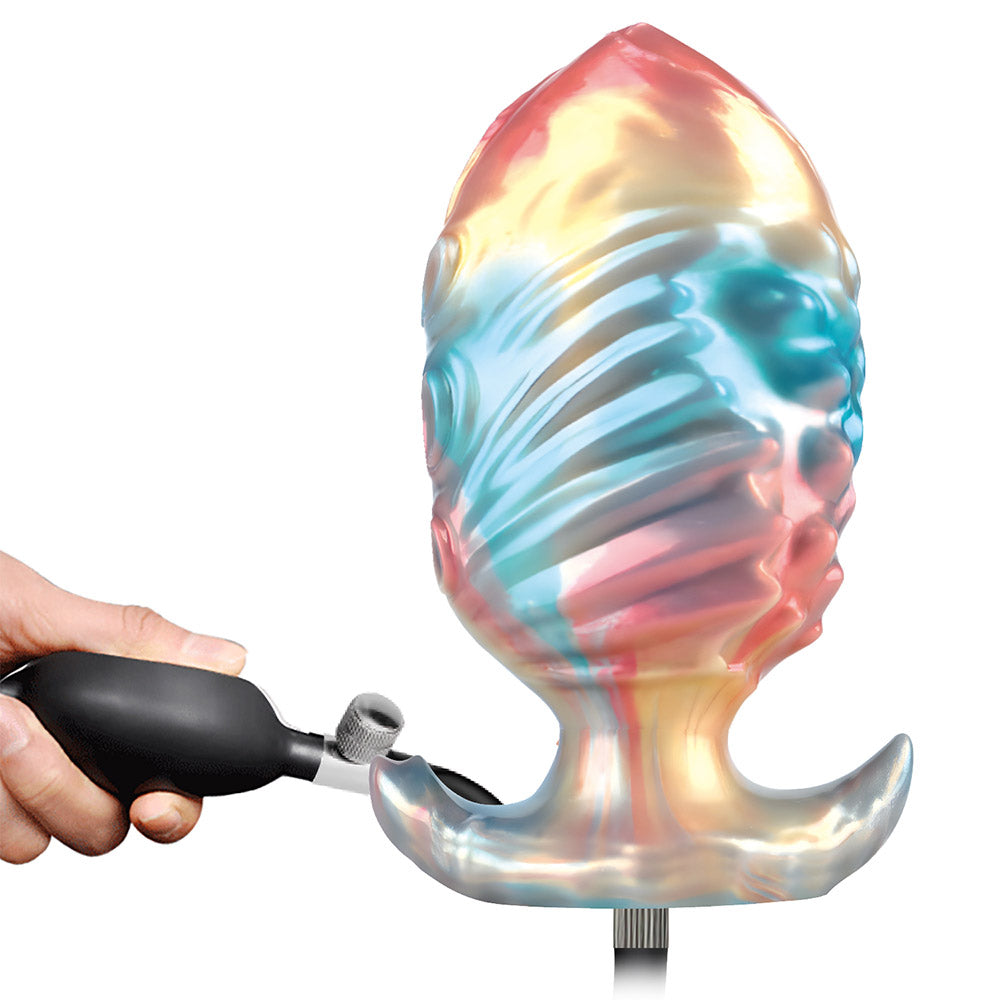 Power Monsters Ebon Leviathan Inflatable Anal Plug
