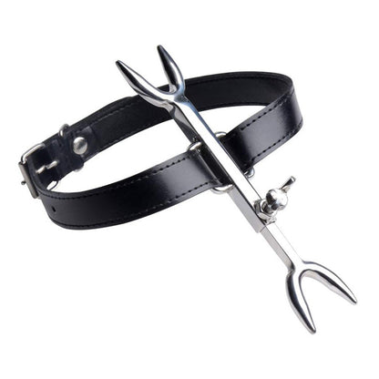 Triune Stainless Steel Heretic's Fork With Leather Strap